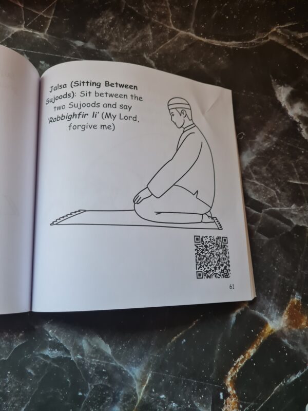Salat Colouring Book: Learn, Colour, and Pray! | Bold & Easy Islamic Activity Book for Kids & Adults