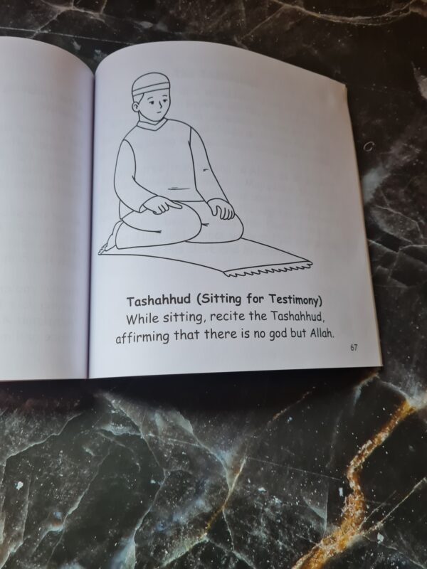 Salat Colouring Book: Learn, Colour, and Pray! | Bold & Easy Islamic Activity Book for Kids & Adults