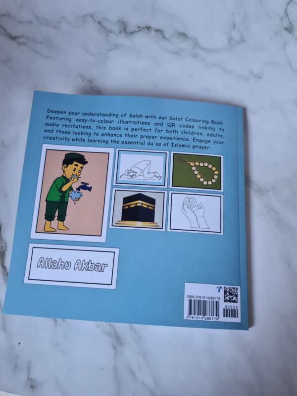 Salat Colouring Book: Learn, Colour, and Pray! | Bold & Easy Islamic Activity Book for Kids & Adults