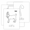 Arabic Alphabet Colouring Sheets for Kids