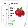 Arabic Word Matching Game for Kids – Object Clue Cards with Matching Word Cutouts | Fun & Educational Islamic Learning Set