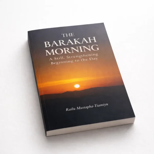 Cover of The Barakah Morning, a faith-led